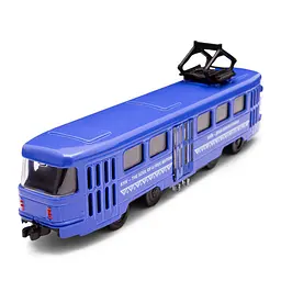 Модель дитяча Міський трамвай Київ KM250425 масштаб 1:43 TechnoDrive - мініатюра 6