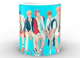 Кружка GeekLand БТС сидять BTS BTS 02.39 - мініатюра 2