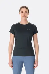 Жіноча футболка Rab Force Tee Womens 12 Темно-сірий
