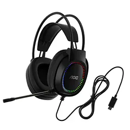 Навушники AOC ACG2500BK RGB Black (ACG2500BK/00)