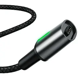 Кабель Baseus Zinc Fabric Magnetic Cable USB to MicroUSB 1.5A 2m CAMXC-B01 Black - мініатюра 2
