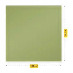 Туристичний тент Mountain Goat 300 x 300 см бівачний, водонепроникний Olive (P-5905973406376) - мініатюра 5
