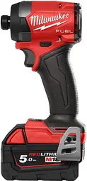 Milwaukee Набір із двох акумуляторних інструментів Milwaukee M18 M18FPP2A3-502X шурупокрут-дриль M18 FPD3-0X винтоверт ударний M18 FID3-0X акб М18 1х5А·рік ЗП M12-18FC TURBO кейс - мініатюра 3