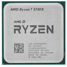 Процесор AMD Ryzen 7 5700X (100-000000926) (Socket AM4, 16T, 4.6 ГГц, Tray)