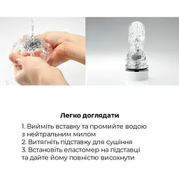 Мастурбатор Tenga - Aero Masturbator Cobalt - мініатюра 5
