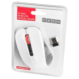 Бездротова миша Modecom MC-WM9.1 Black-White (M-MC-0WM9.1-200) - мініатюра 5