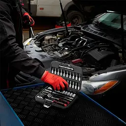 Набір інструментів Intertool Storm ET-8046 46шт [85172] - мініатюра 8