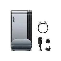 USB-Хаб Baseus UnionJoy 17-Port Triple-Display Docking Station Space Grey (B00532304811-00) - мініатюра 6