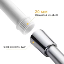 Пристосування для очищення мастурбаторів Otouch Rinser (насадка на душ) - мініатюра 3