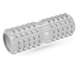 Масажний ролик (роллер) PowerPlay 4405 EVA Massage Roller Сірий 33x12 см (PP_4405_Grey)