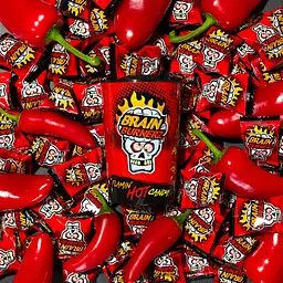 Льодяники Brain Blasterz Brain Burnerz Tub 48 г - мініатюра 3
