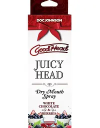 Зволожуючий оральний спрей Doc Johnson GoodHead - Juicy Head - White Chocolate and Berries 59мл Doc Johnson SO7749 95061 - мініатюра 2