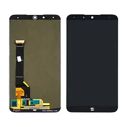 Дисплей для Meizu 15 Plus з чорним тачскрином