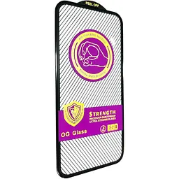 Захисне скло DK для Apple iPhone 15 Ultra Strong V Strength ESD Full Glue 017869 black