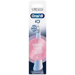 Змінні насадки до електричної зубної щітки Oral-B iO Gentle Care ніжний догляд 4 шт. - мініатюра 3