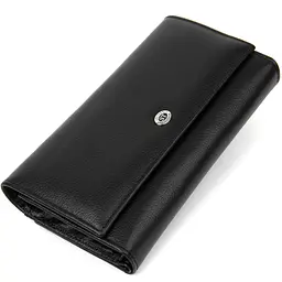 Універсальний жіночий гаманець ST Leather 19388 чорний