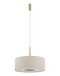 Підвісний світильник, люстра Nowodvorski 11652 Santana M E27 1x25W IP20 бежевий
