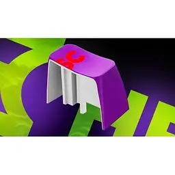 Клавіатура Hator Hellyberry (HK60) Mechanical Linear RGB USB UA White/Violet (HK60) - мініатюра 8