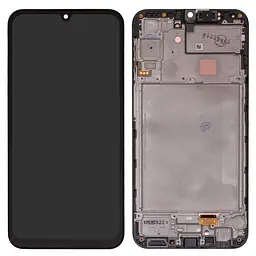 Дисплей Samsung A245 Galaxy A24, чорний, з рамкою, Original (PRC), original glass