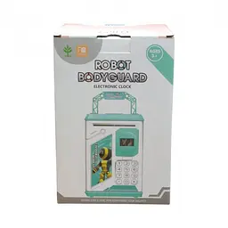 Дитяча скарбничка-сейф із кодовим замком рожева Money Box - мініатюра 5