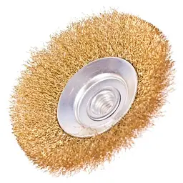 Щітка конусна Alloid Building Tools WB-30115 кручений дріт 115 мм (WB-30115) - мініатюра 2