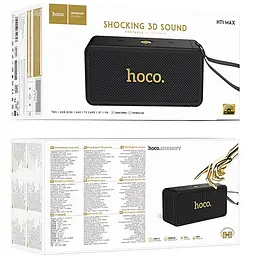 Bluetooth колонка Hoco HT1 Max Marquis sports Black - мініатюра 4