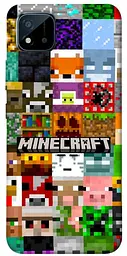 Чохол Demsky Minecraft collage для Realme C11 (2021)