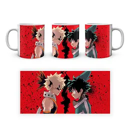 Кружка GeekLand Моя геройська академія My Hero Academia Бакуго і Деку в профіль Протистояння MHA 02.522 - мініатюра 4