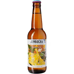 Напій безалкогольний слабогазований Forever Janbucha Honey & Green Tea 0.35 скло - мініатюра 2