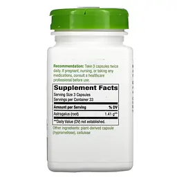 Корінь Астрагалу Astragalus Root - 100 вег. капсул - мініатюра 2