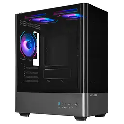 Корпус ProLogix Lumi GM-01AB Glass Black (Lumi GM-01AB Glass Black) - мініатюра 1