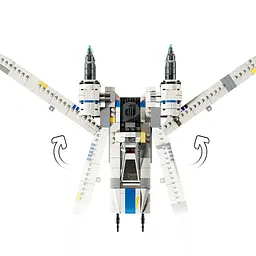 Конструктор LEGO Star Wars Повстанський винищувач U-Wing 594 деталей (75399) - мініатюра 14