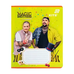 Зошит Kite Magic Brothers, 12 аркушів, клітинка (MB26-232), в асортименті - мініатюра 2