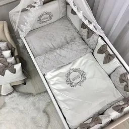 Комплект для новонародженого із захистом та ковдрою MSonya Детский pbe0050017 - мініатюра 5