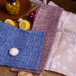 Набір рушників MirSon №647 Knitted style 90х45 см 3 шт. (2200006741046) - мініатюра 3