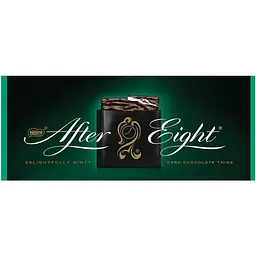 Шоколад чорний After Eight в коробці з м'ятною начинкою 200 г - мініатюра 3