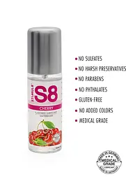 Лубрикант на водній основі Stimul8 Flavored Lube Cherry, 125 мл - мініатюра 2