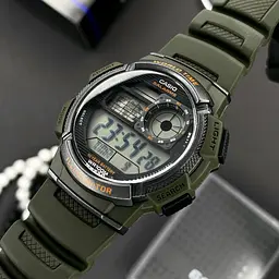 Чоловічий годинник Casio AE-1000W-3A Чорний ( AT1141-0081 ) - мініатюра 3
