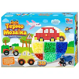 Термомозаїка "Транспорт" 4FUN Game Club 40057 Різнокольоровий