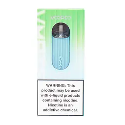 Под-система Електронна сигарета VooPoo  Vmate Infinity Edition Pod Kit 900 mAh 3 ml Gradient Blue (10721) - мініатюра 8