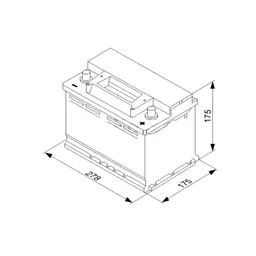 Акумулятор автомобільний Bosch 70А (0 092 S30 070) - мініатюра 2