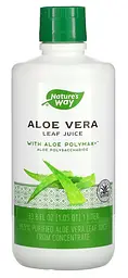 Сік листя алое вера 1 літр Nature's Way.