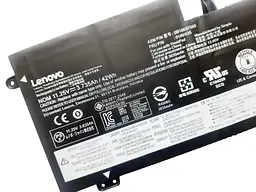 Акумулятор для ноутбука Lenovo ThinkPad 13 (2nd Gen) 01AV435, 3735 mAh (42Wh), 3cell, 11.25V, Li-ion, ORIG - мініатюра 3