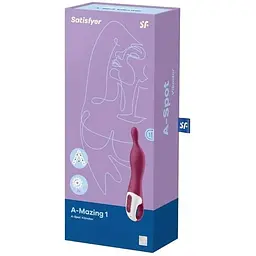 Вібратор для точки А Satisfyer A-Mazing 1 Berry - мініатюра 4
