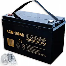 Акумулятор Volt Polska AGM 12V [12V/100Ah/1200Wh][6AKUXAG100] [112060] - мініатюра 6