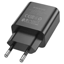МЗП Borofone BA71A PD20W (1USB-C) Чорний - мініатюра 2