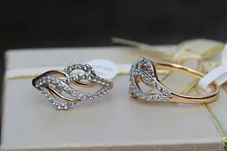 Кільце Xuping Jewelry з родієм загадка р 18 золотисте - мініатюра 2
