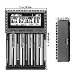 Універсальний зарядний пристрій LiitoKala Lii-CH4 5V 2A на 4 канали - мініатюра 3