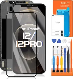 Дисплей Bokman для iPhone 12/12 Pro 6.1", заміна екрану LCD Incell з тачем і набором інструментів