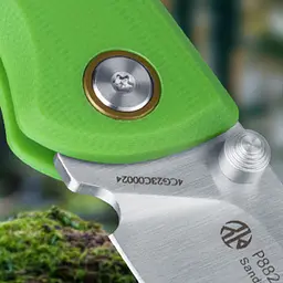 Ніж складаний туристичний Ruike P882-G, (8.5 см) 12C27 / G10 зелений - мініатюра 13
